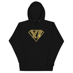 Load image into Gallery viewer, XI Super Human - Gold | Pullover Hooded Sweatshirt
