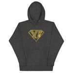 Load image into Gallery viewer, XI Super Human - Gold | Pullover Hooded Sweatshirt
