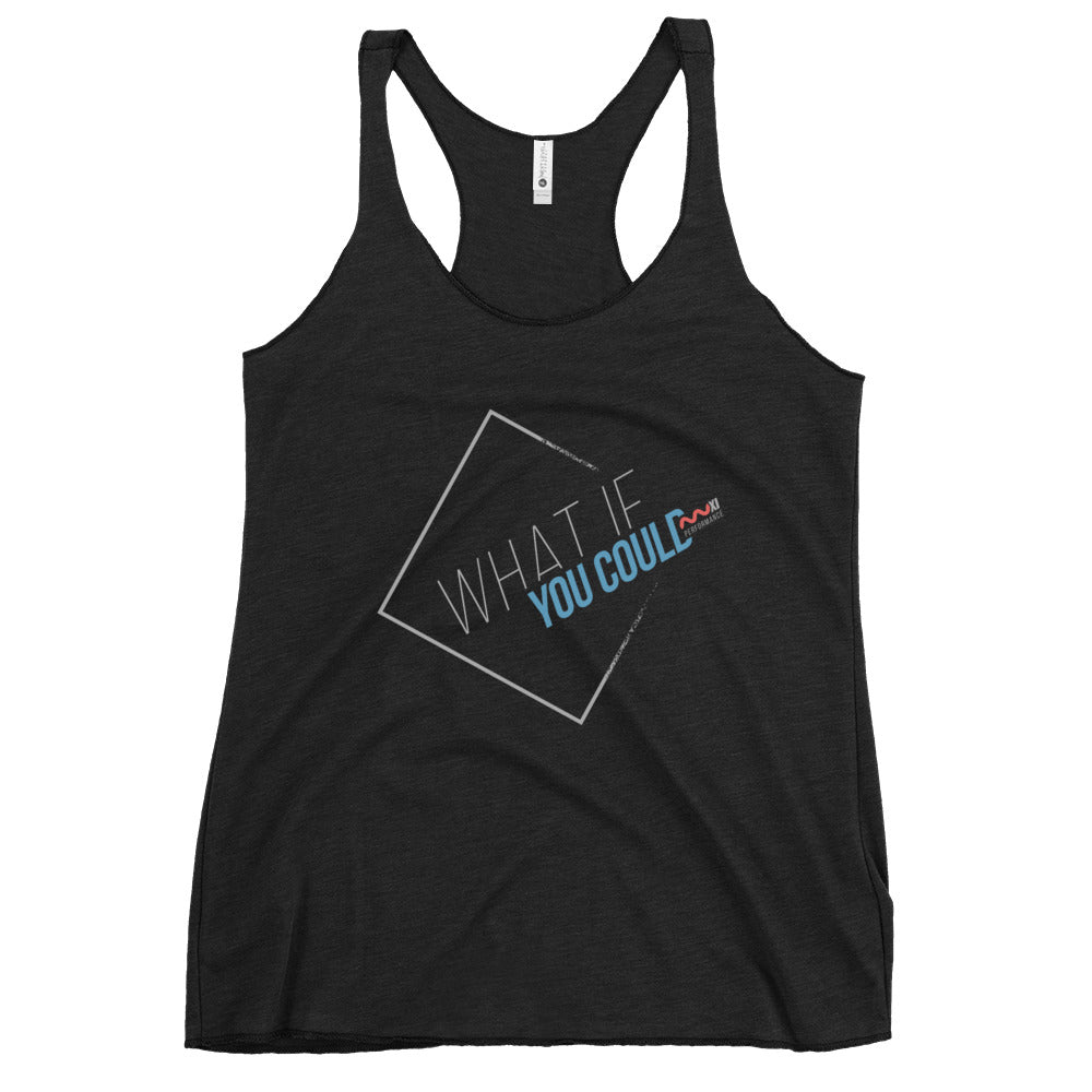 What If You Could | Feminine Cut Racerback Tank